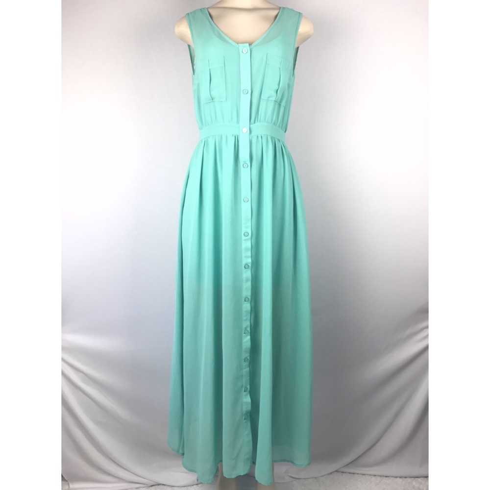 Forever 21 Sheer Maxi Dress