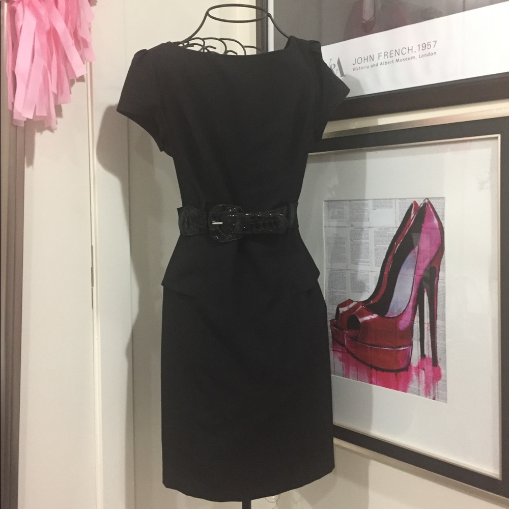 Business but beautiful black dress