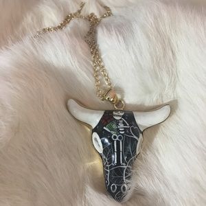 VGUC sugar skull necklace