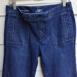 [LOFT] Modern flare Jean Size 8