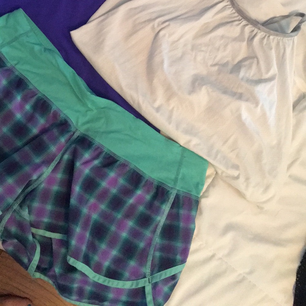 Lululemon speed shorts twoway stretch