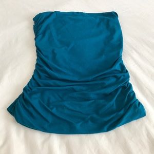 Express Turquoise Tube Top