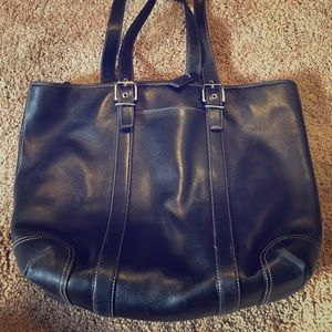 Coach leather bag
