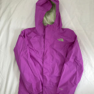 North Face "Zipline" rain jacket coat M 10 12