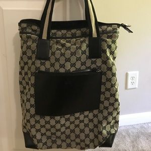 Authentic Gucci Canvas tote