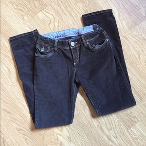 EUC 1969 gap kids brown cords