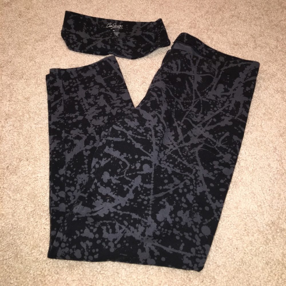 Yoga Capri's with match headband.