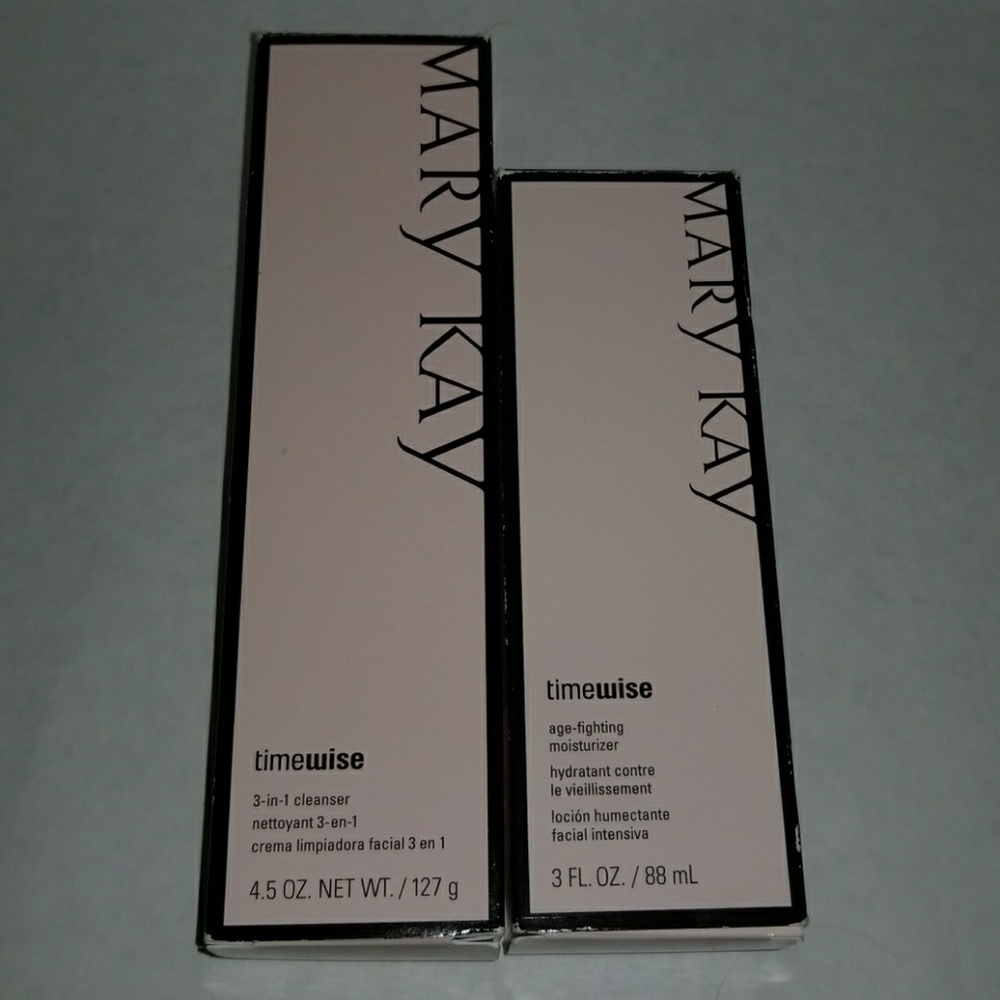 Mary Kay timewise 3 in 1 cleanser and moisturizer