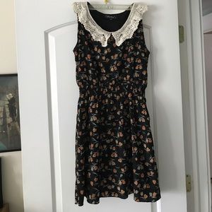 Owl Print Dress