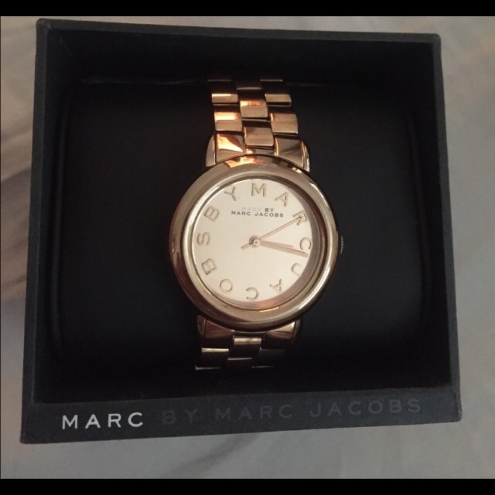 Gold Marc Jacobs Watch