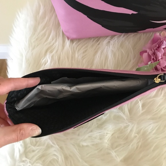 Kate Spade ♠️ swan tote and zippered pouch Nwt - Picture 3 of 5