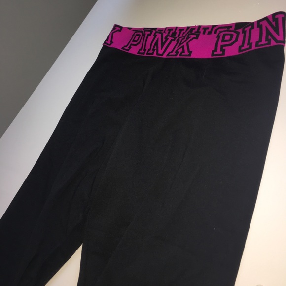 Pink yoga leggings - Picture 2 of 5