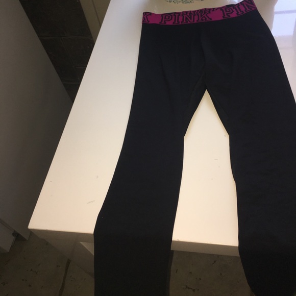 Pink yoga leggings - Picture 3 of 5