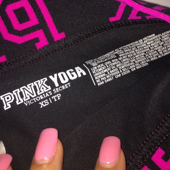 Pink yoga leggings - Picture 5 of 5