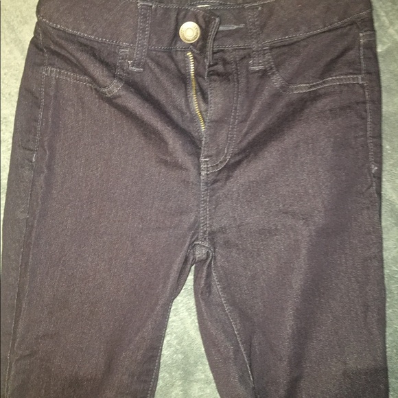 Dark wash stretch jeans size 0 - Picture 3 of 3