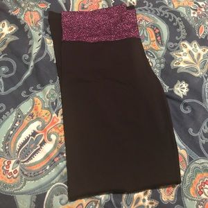Lululemon wide leg yoga pants