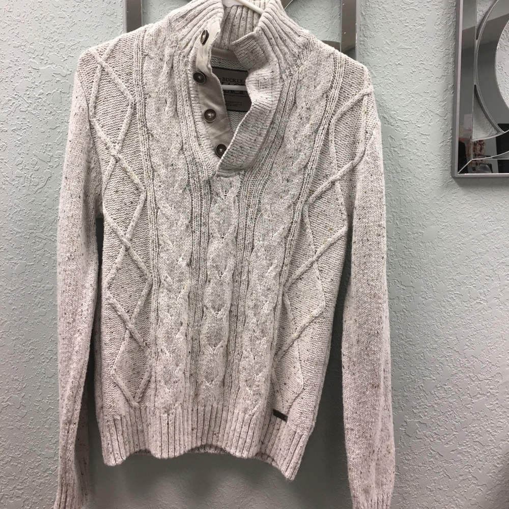 Buckle Black Sweater