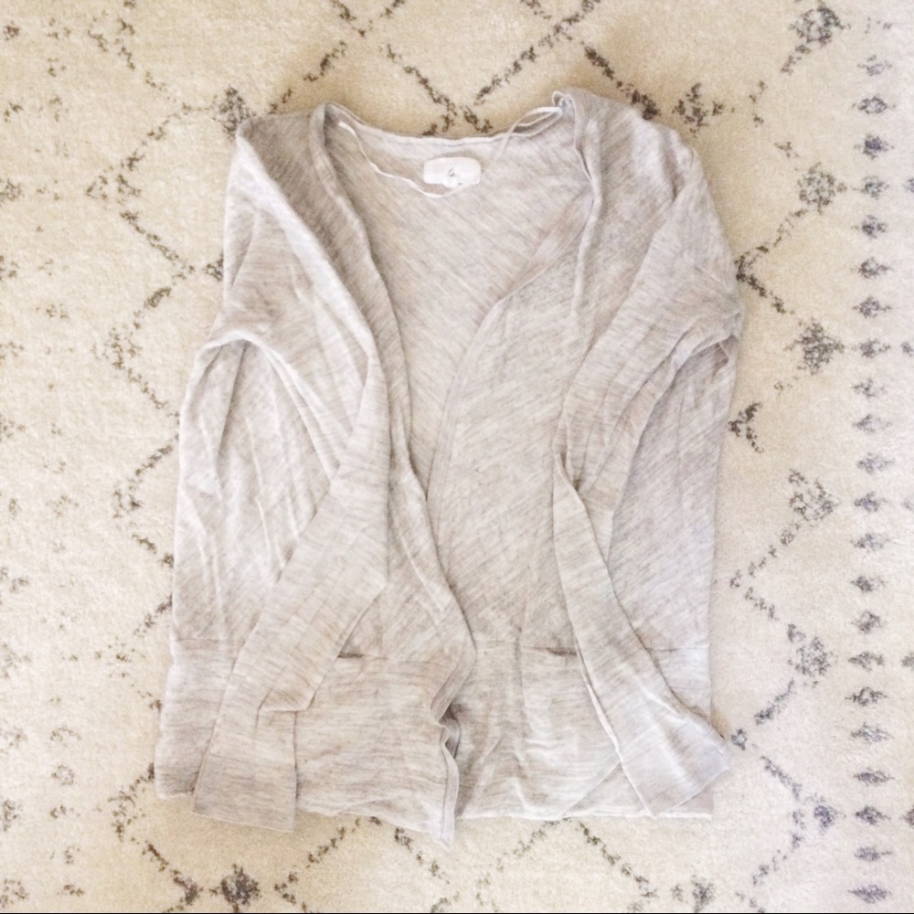 Light weight grey cardigan