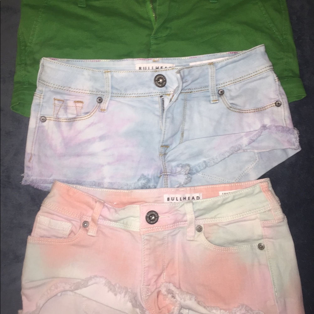 Bullhead and Abercrombie shorts Bundle Size 0