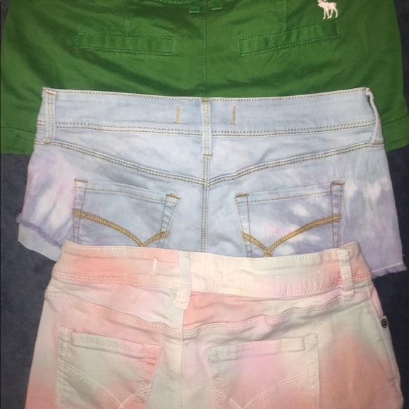 Bullhead and Abercrombie shorts Bundle Size 0 - Picture 2 of 2