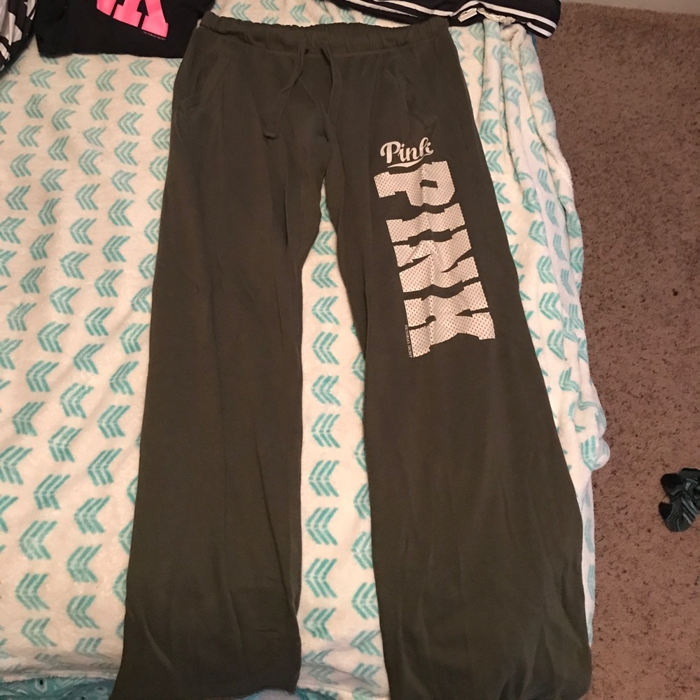 Pink sweatpants