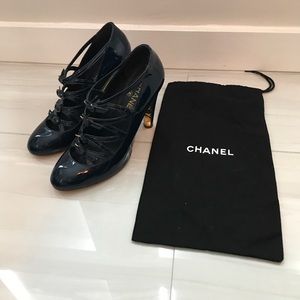 Chanel Mary Jane Patent Heels