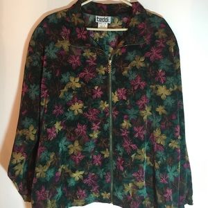 Comfy fall themed jacket. Size 2X