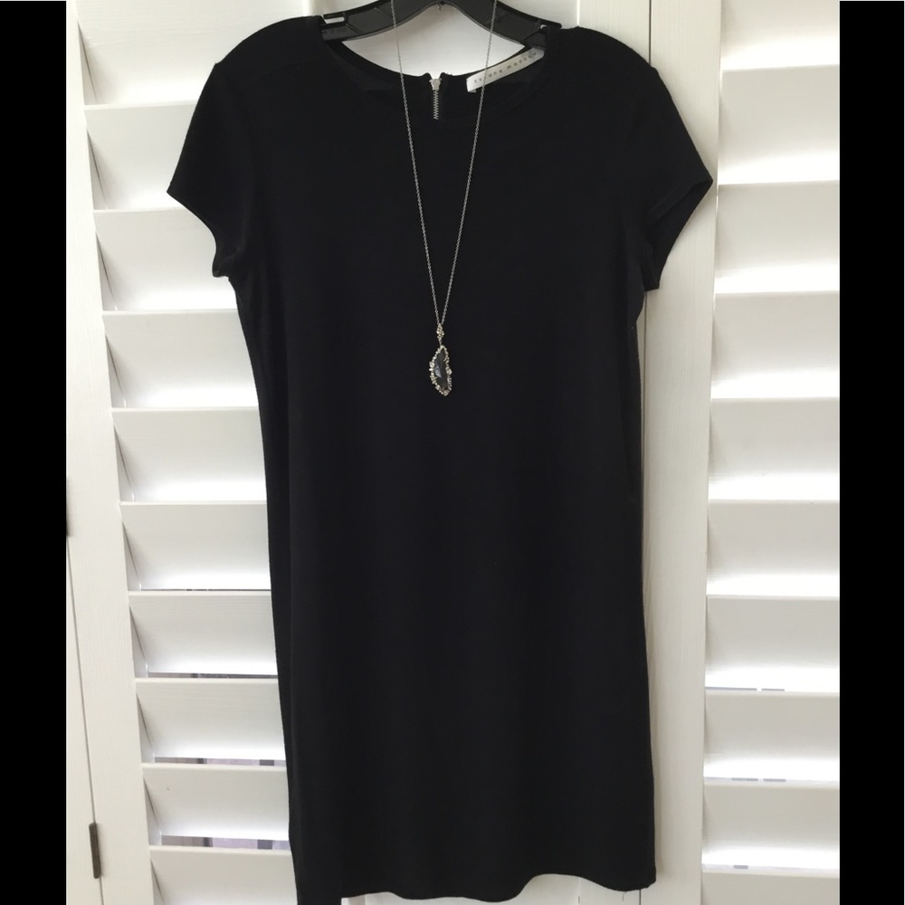 Susana Monaco black jersey dress