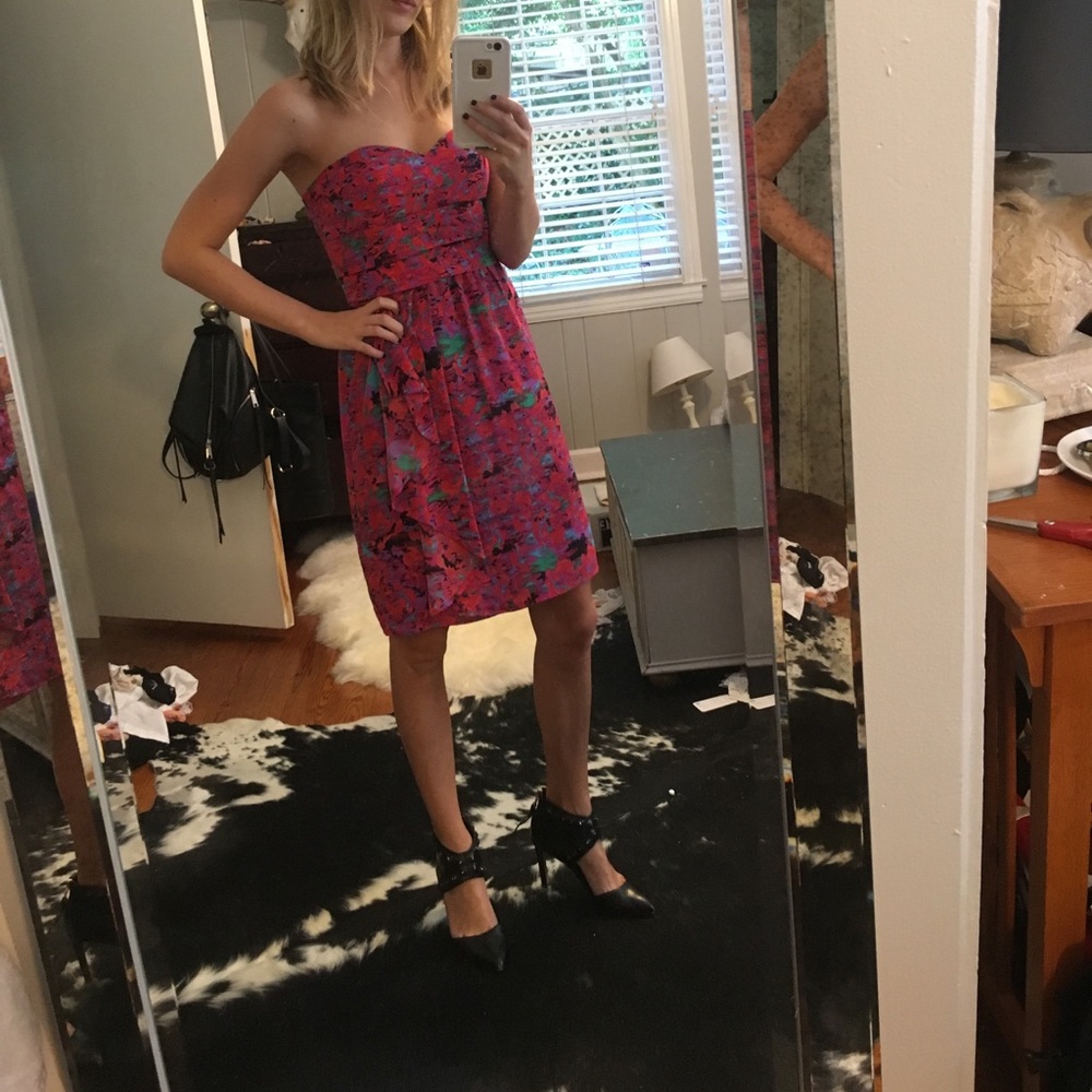 Twelfth Street silk cocktail dress size 4
