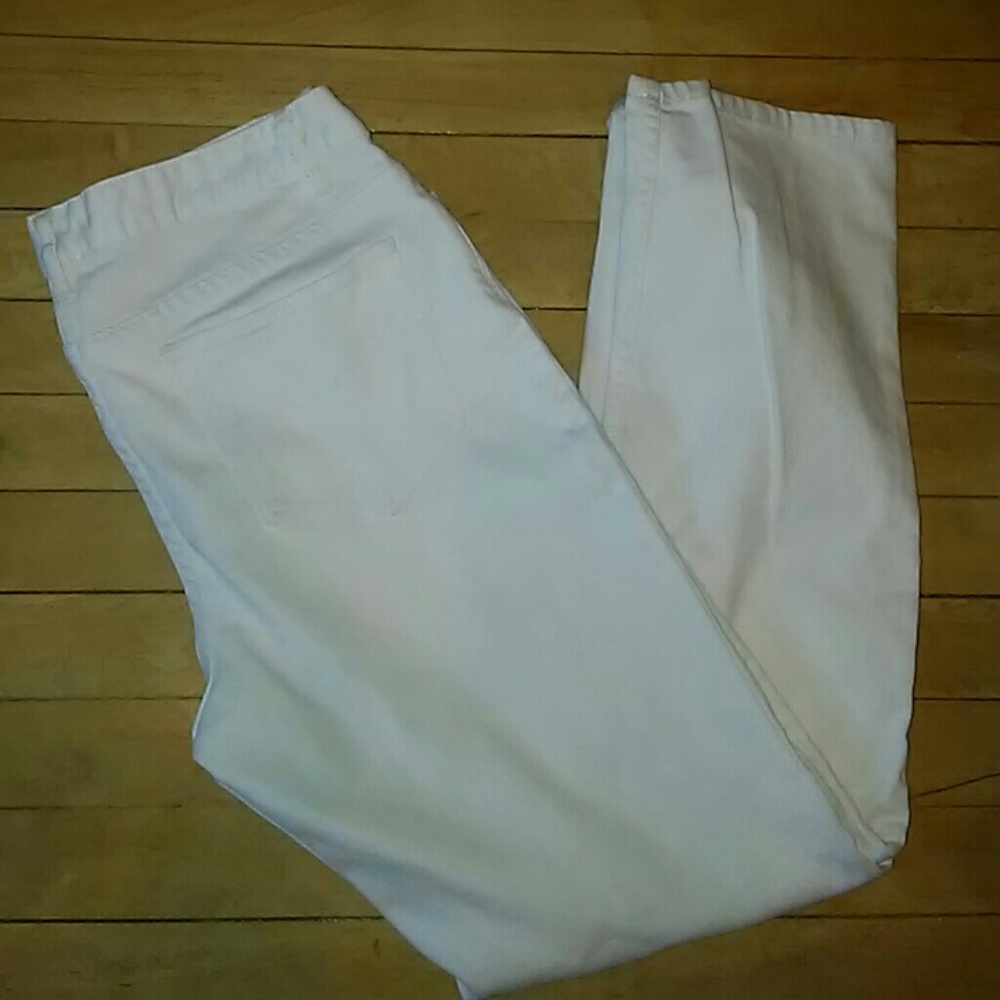 J. Jill White Jeans Slim Leg