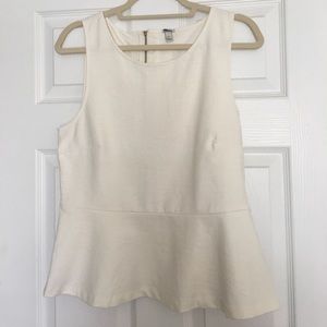 Jcrew Peplum Top