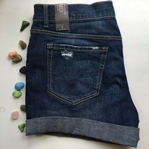 Aeropostale boyfriend jean shorts