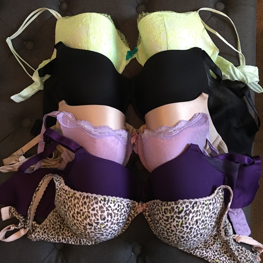 36/38D 6 Pack! Victoria's Secret included!