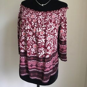 Lily White off shoulder nwt sz XL