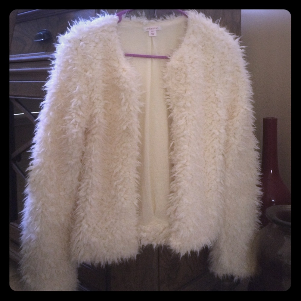 Vintage feel - furry jacket