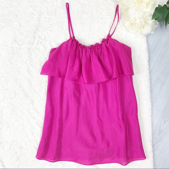 GAP Tops - Gap Ruffle Tank Top