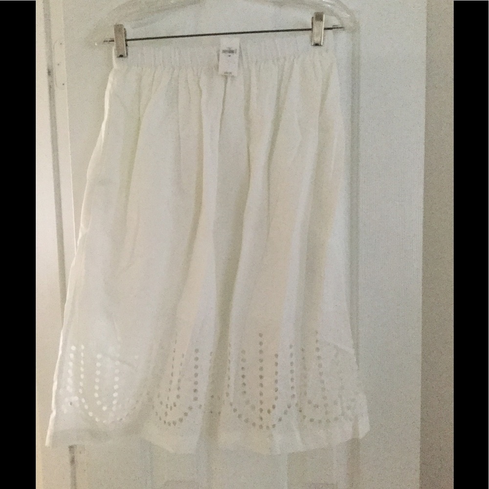Gap women's cotton laser cut skirt XS