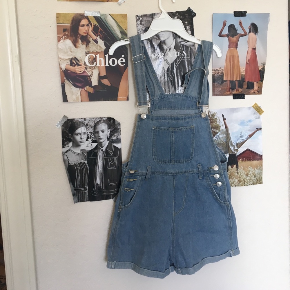 denim overall