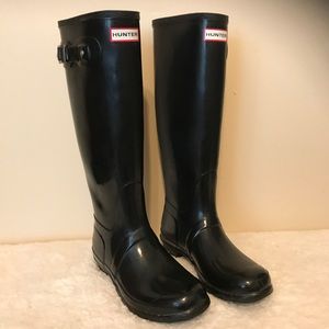 Hunter Boots Original Black Gloss