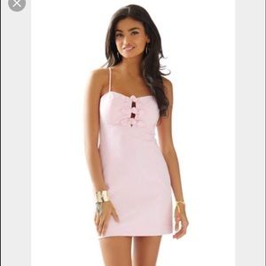 Lilly Pulitzer Pink Petra Seersucker Dress