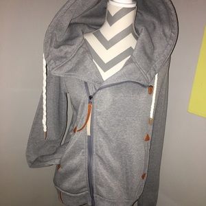 Grey Naketano Hoodie