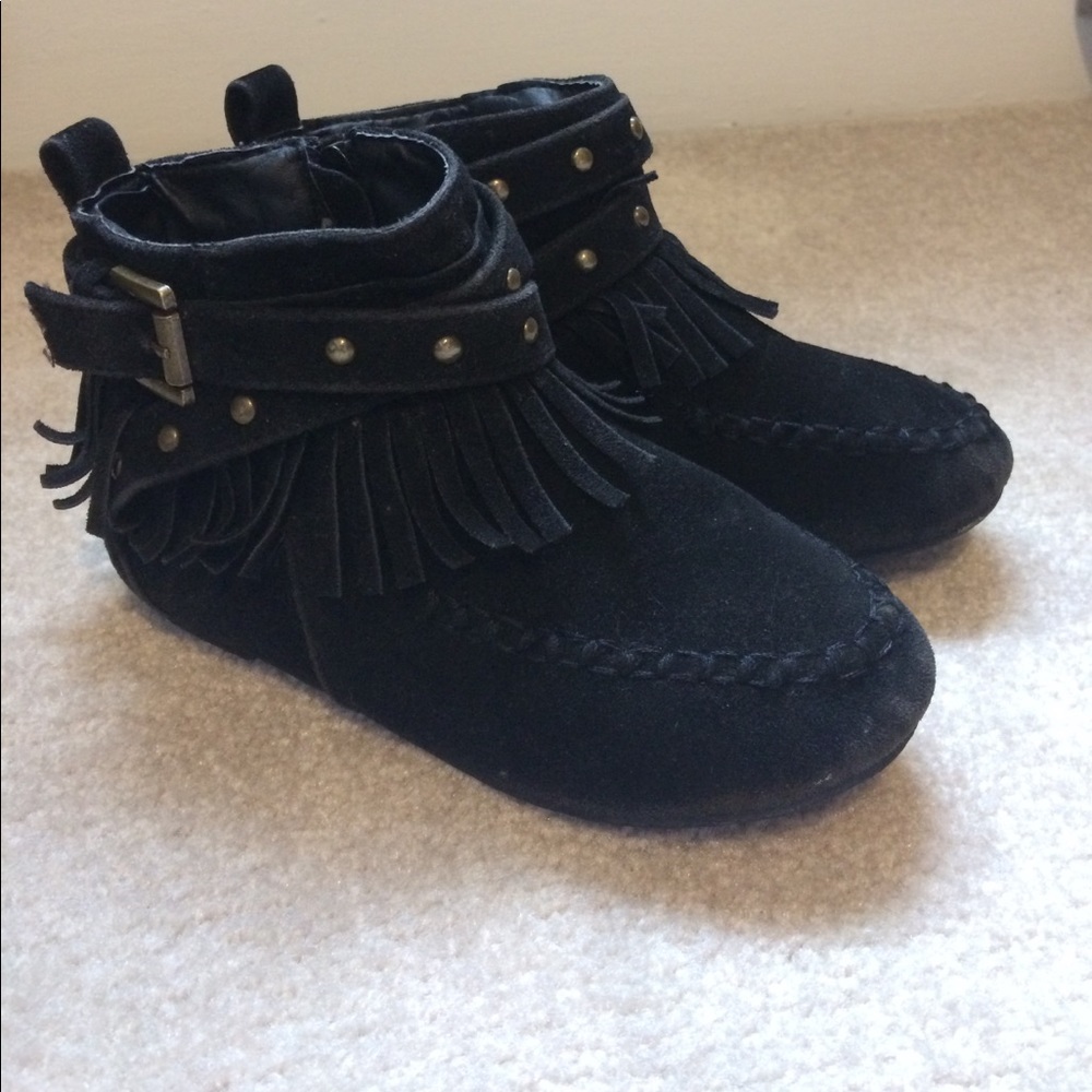 Black booties