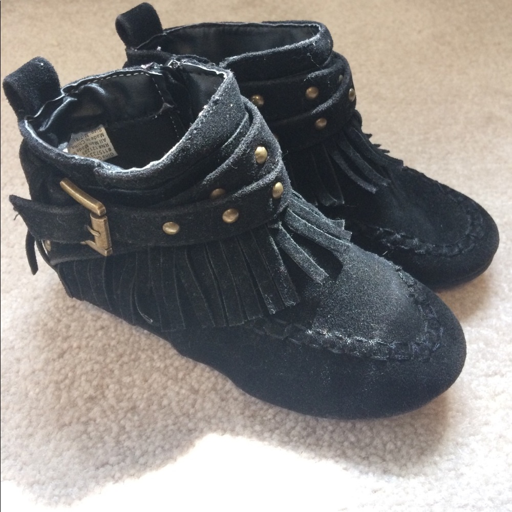 Black booties