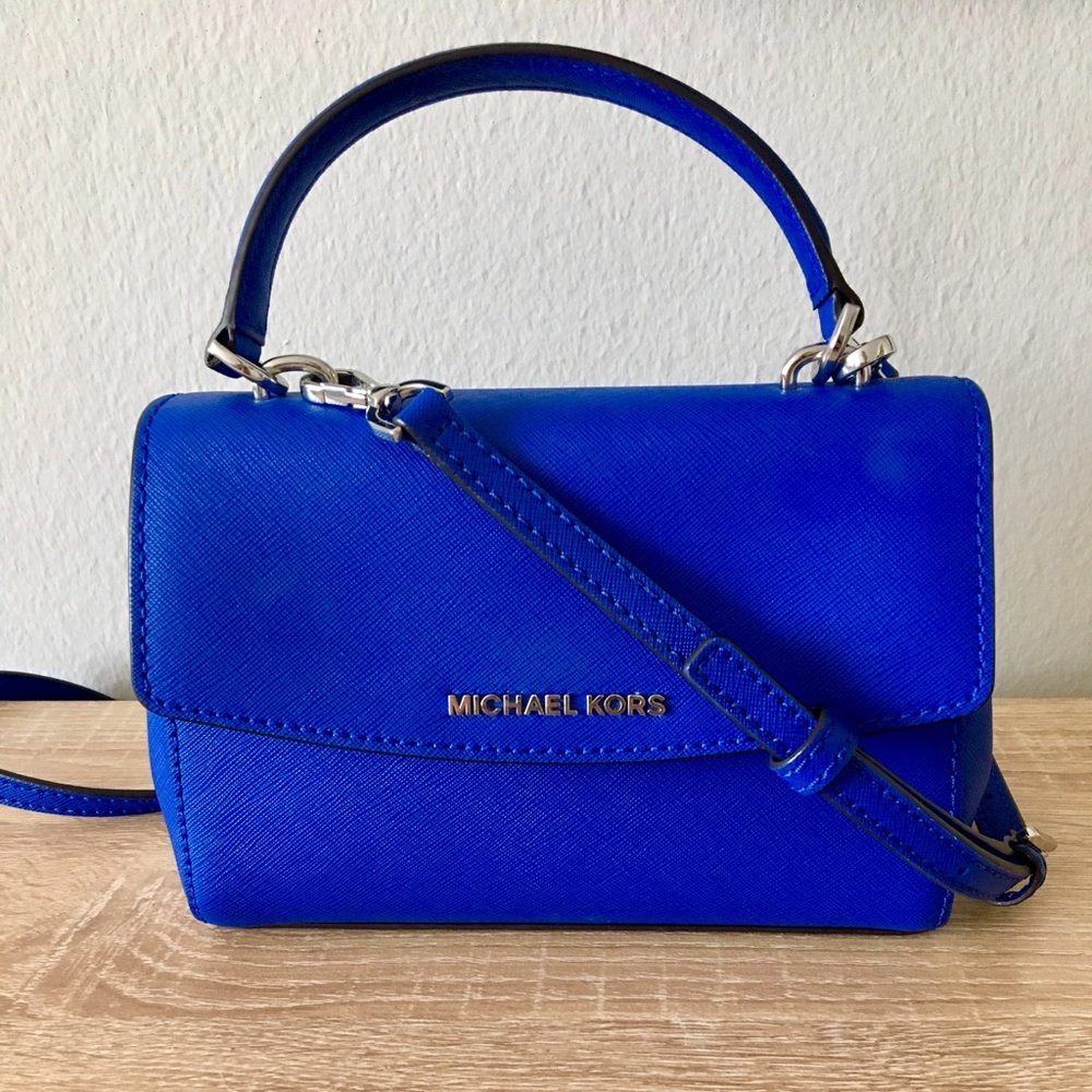 Michael Kors Ava Small Saffiano Leather Crossbody