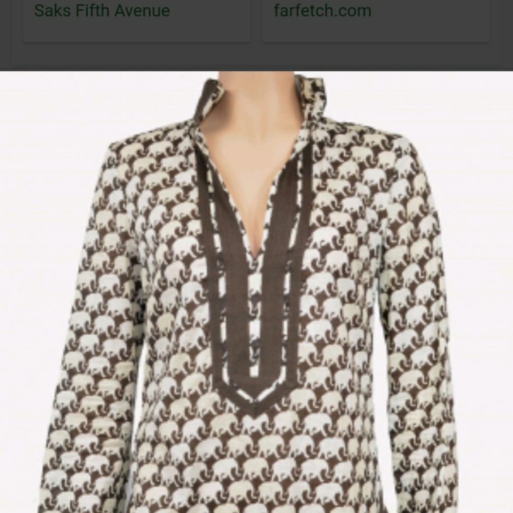 Tory Burch Elephant Tunic