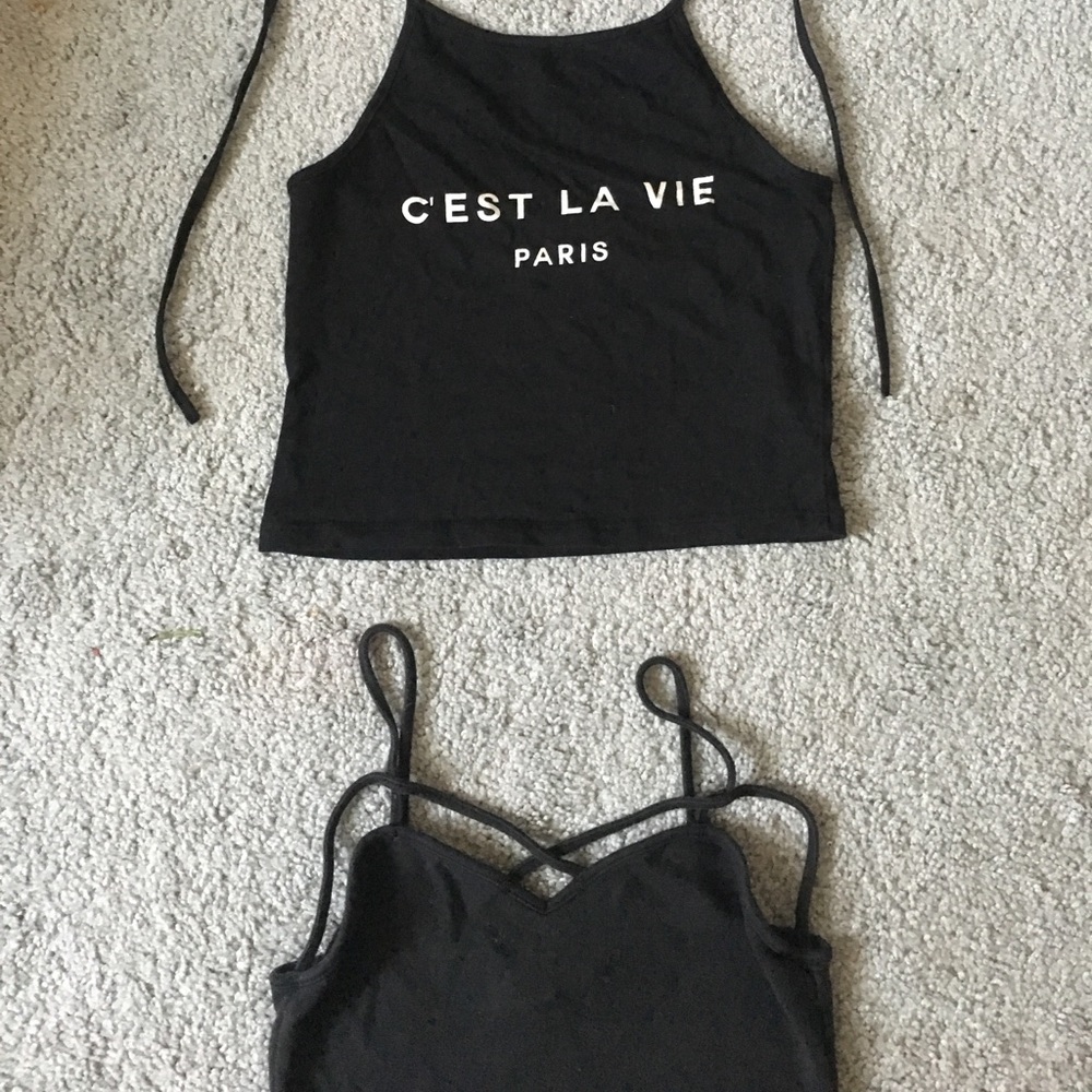 2 Brandy Melville Tops