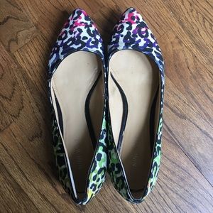 Nine West Leopard Print Flat