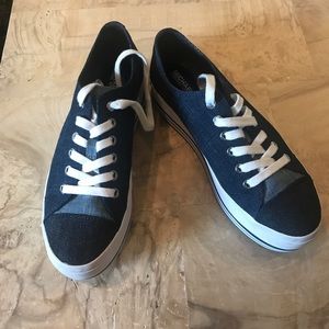 MICHAEL Michael Kors denim platform sneakers