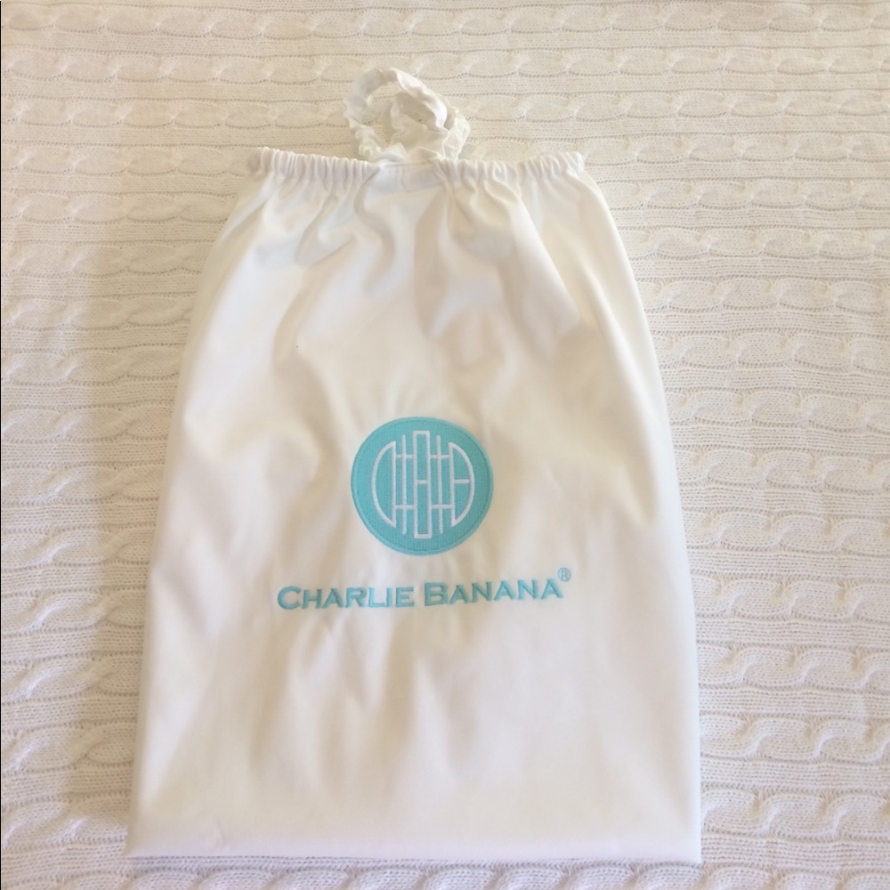 Charlie Banana water-resistant cloth diaper bag