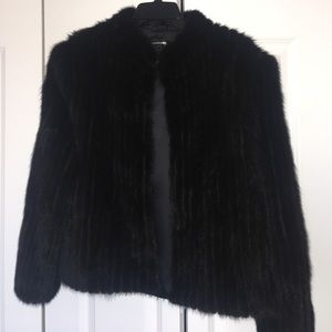 Genuine mink coat